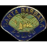 SANTA BARBARA, CA POLICE DEPARMENT PATCH PIN